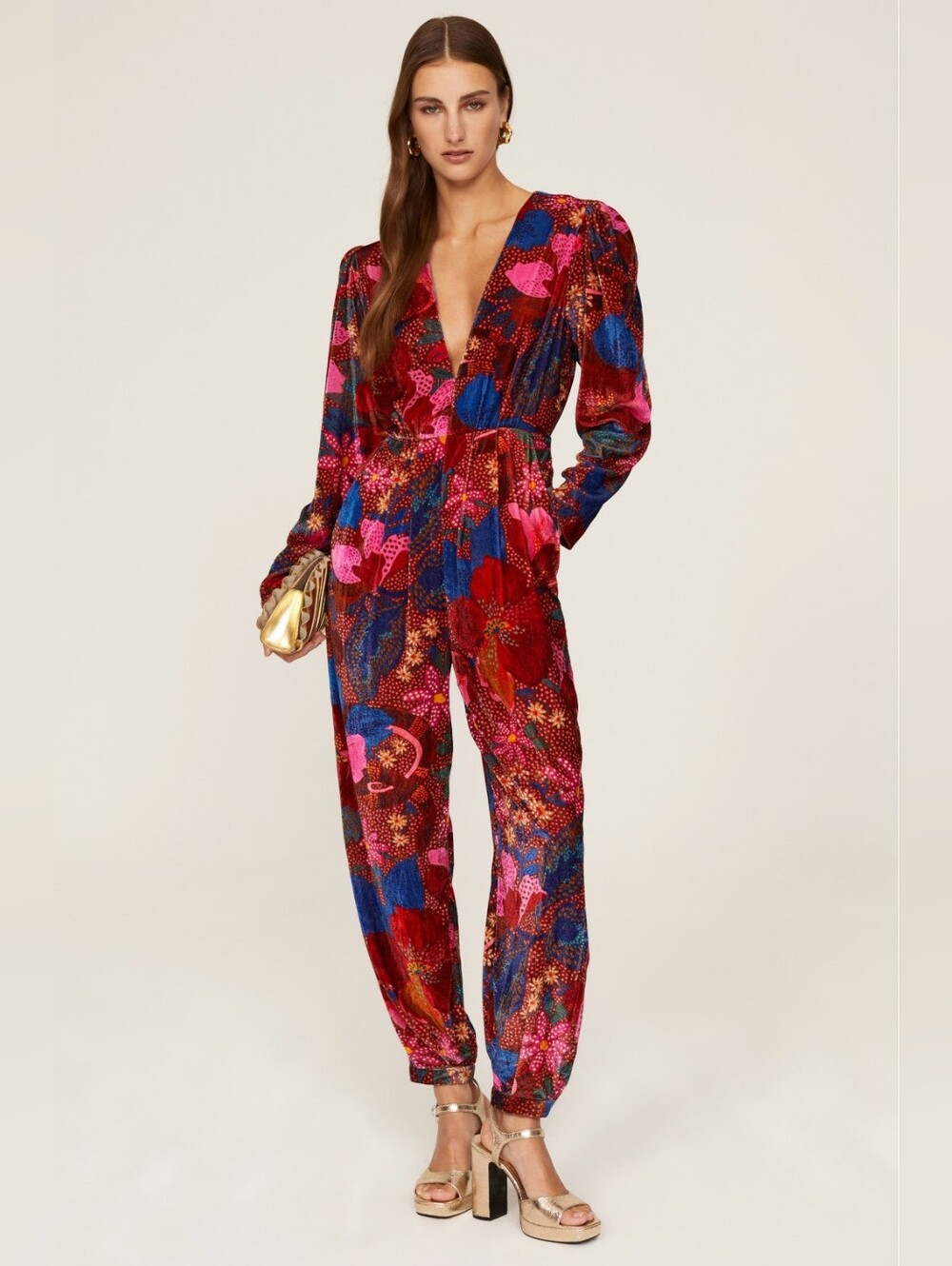 Farm Rio Snake Garden Jumpsuit